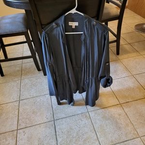 Open front light jacket